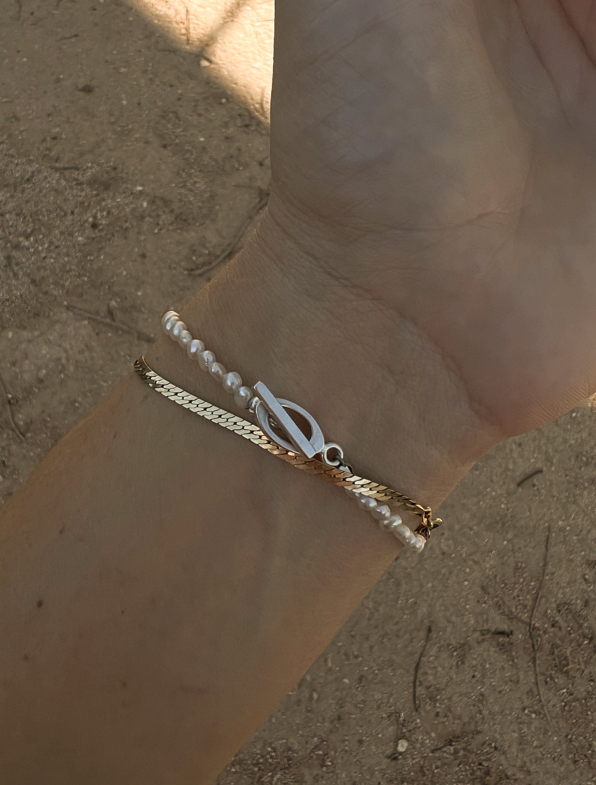 pearl bracelets