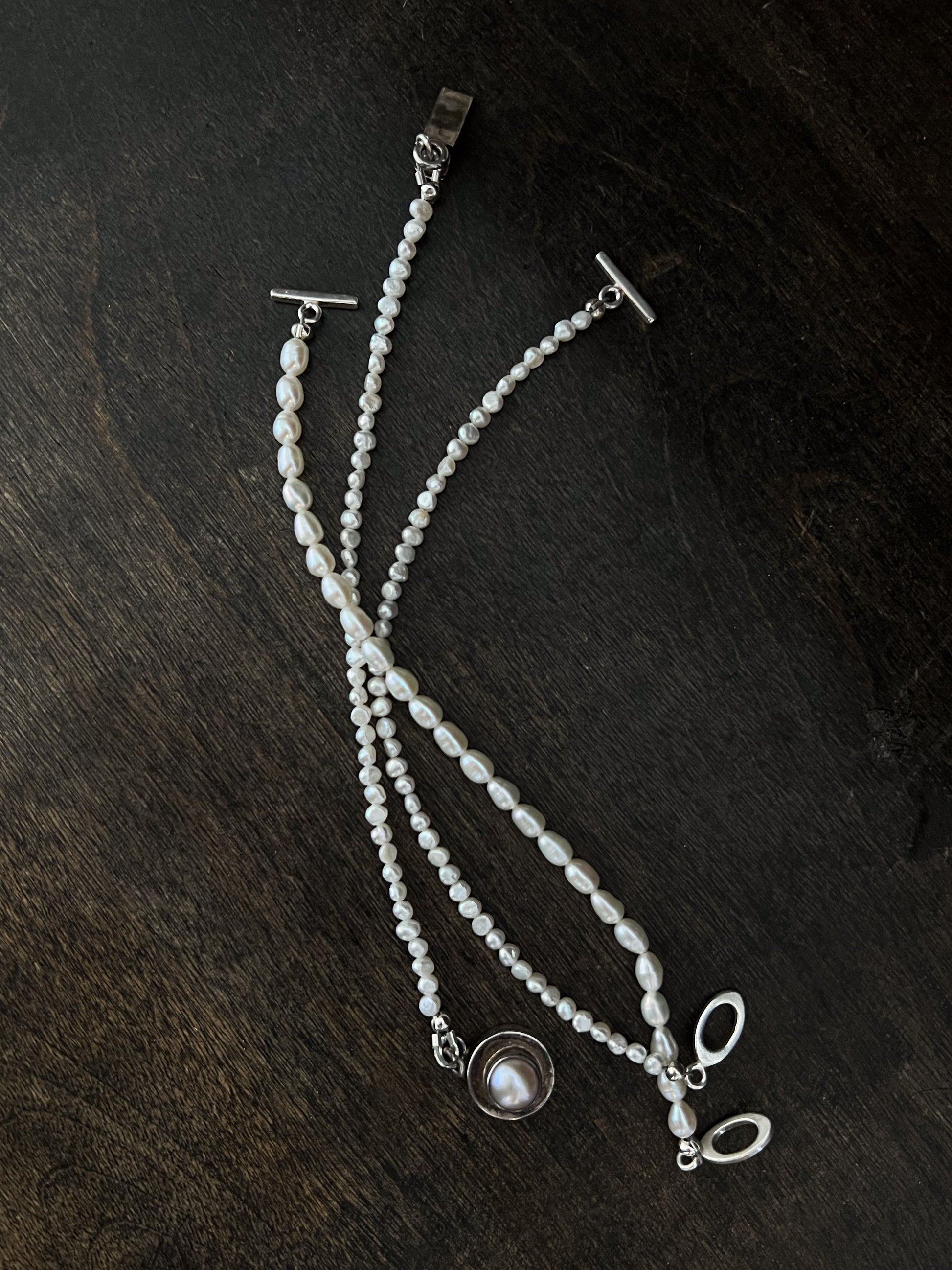 pearl bracelets