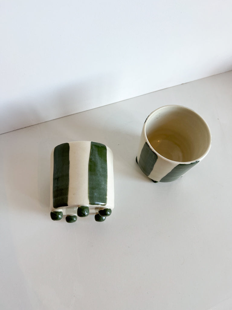 pearl cup | green