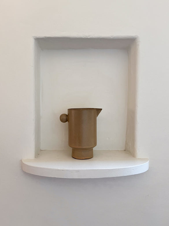sculptural pitcher