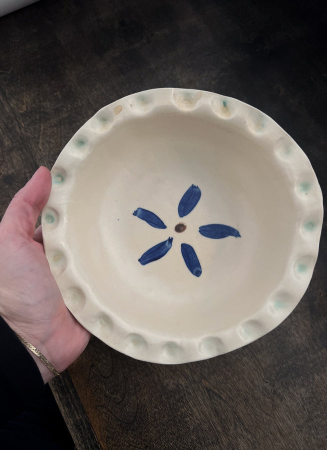 forget-me-not wave bowl