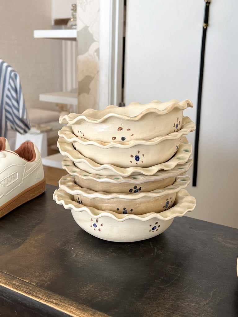 forget-me-not wave bowl