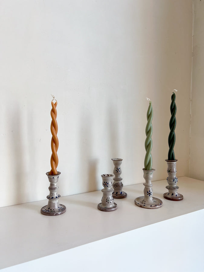 twisted candle | multiple colors