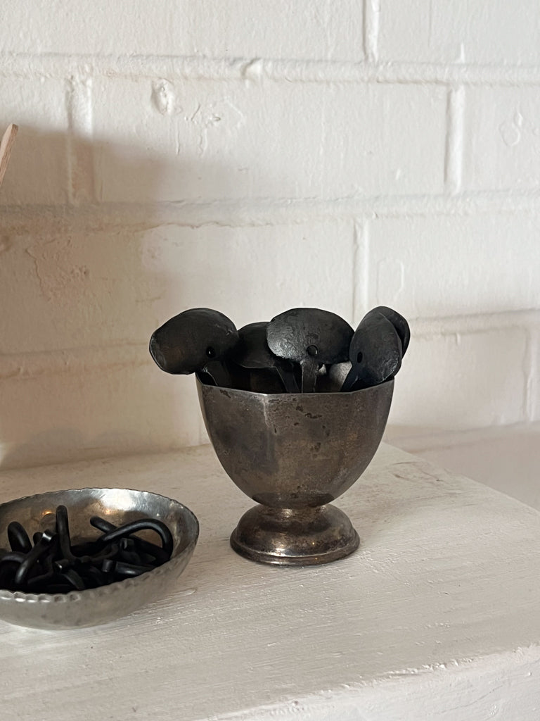 hand forged iron hook