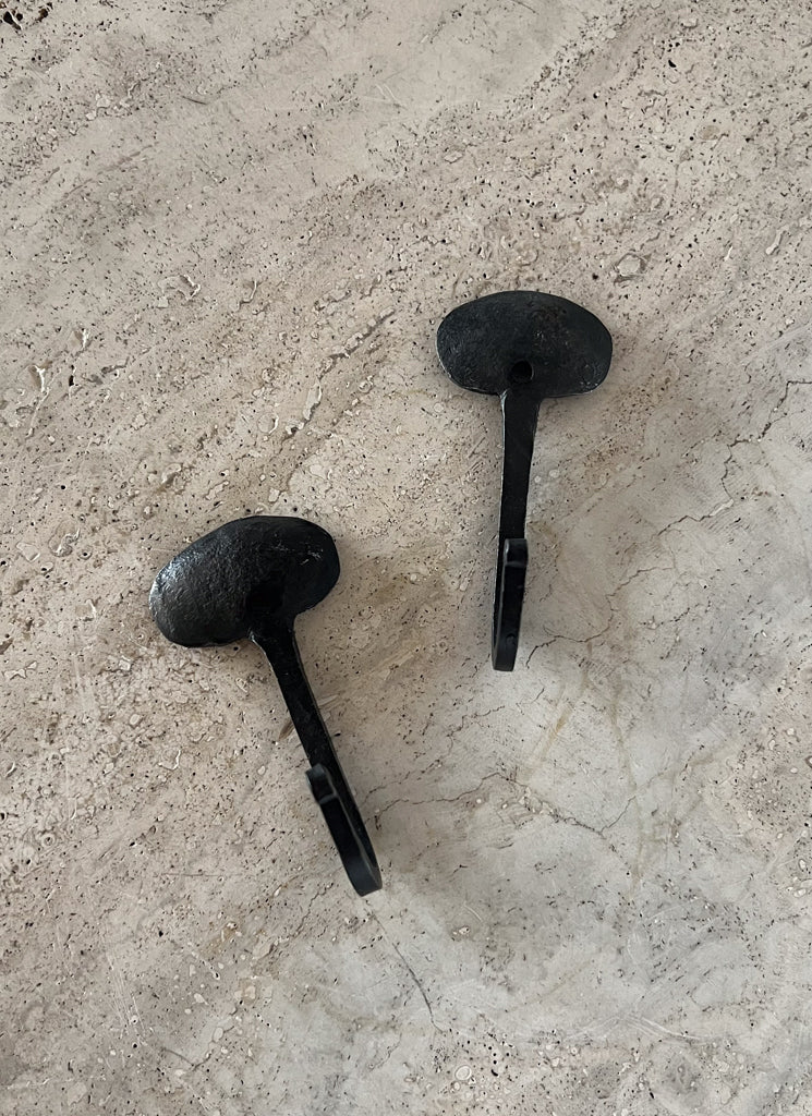 hand forged iron hook