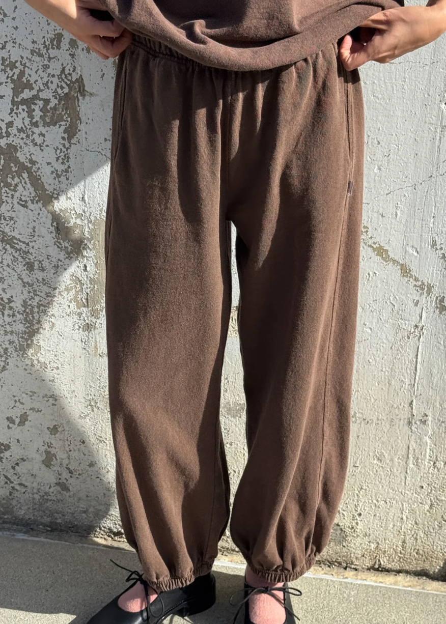 balloon pants | chocolate