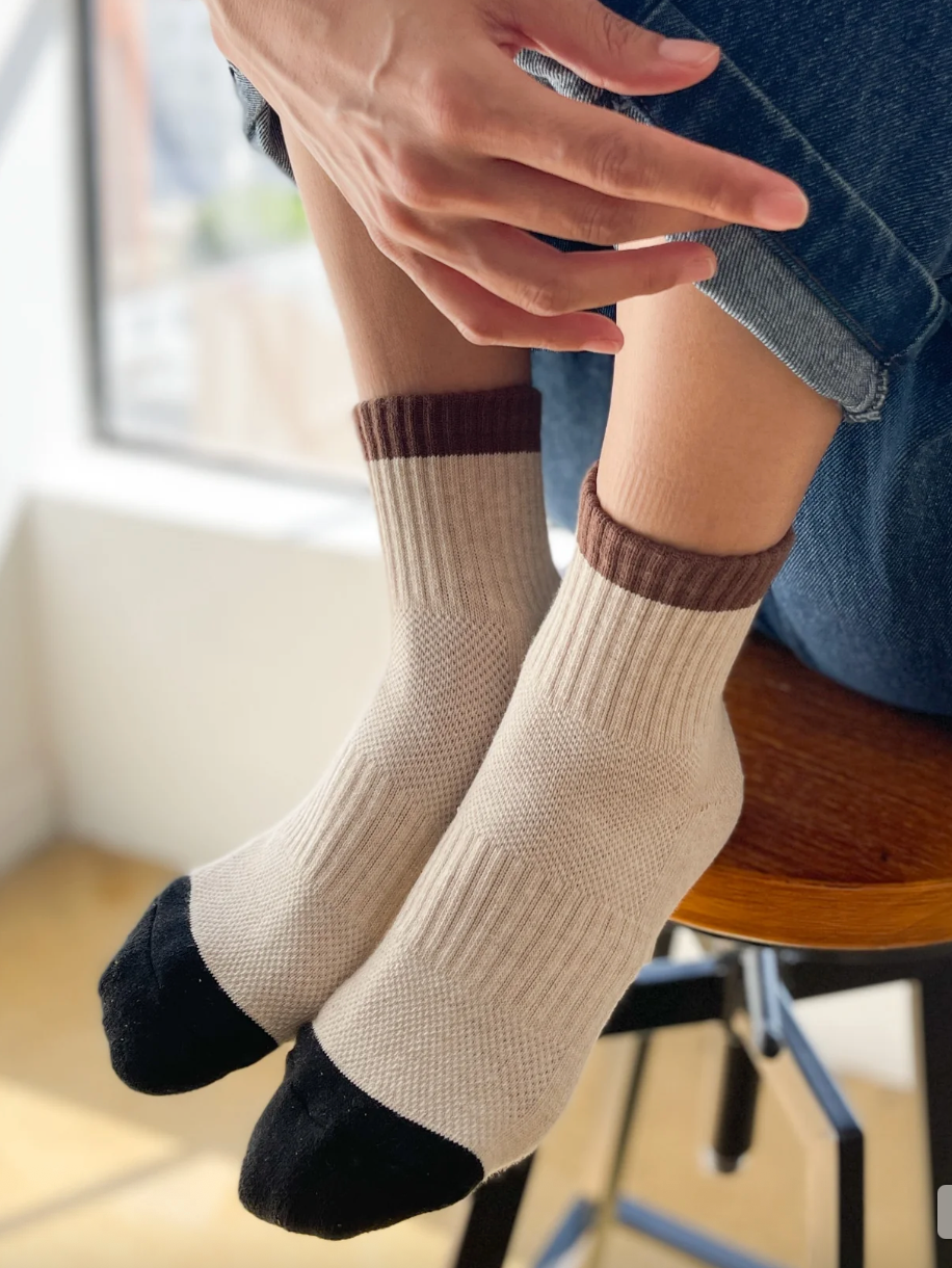 colorblock socks | multiple colors
