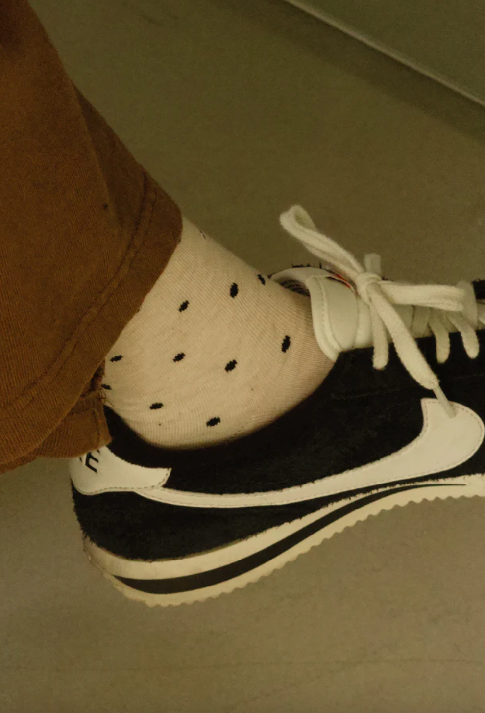 sneaker socks | polka dot