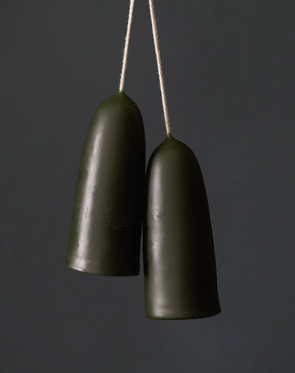 stubby candle pair | multiple colors