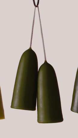 stubby candle pair | multiple colors