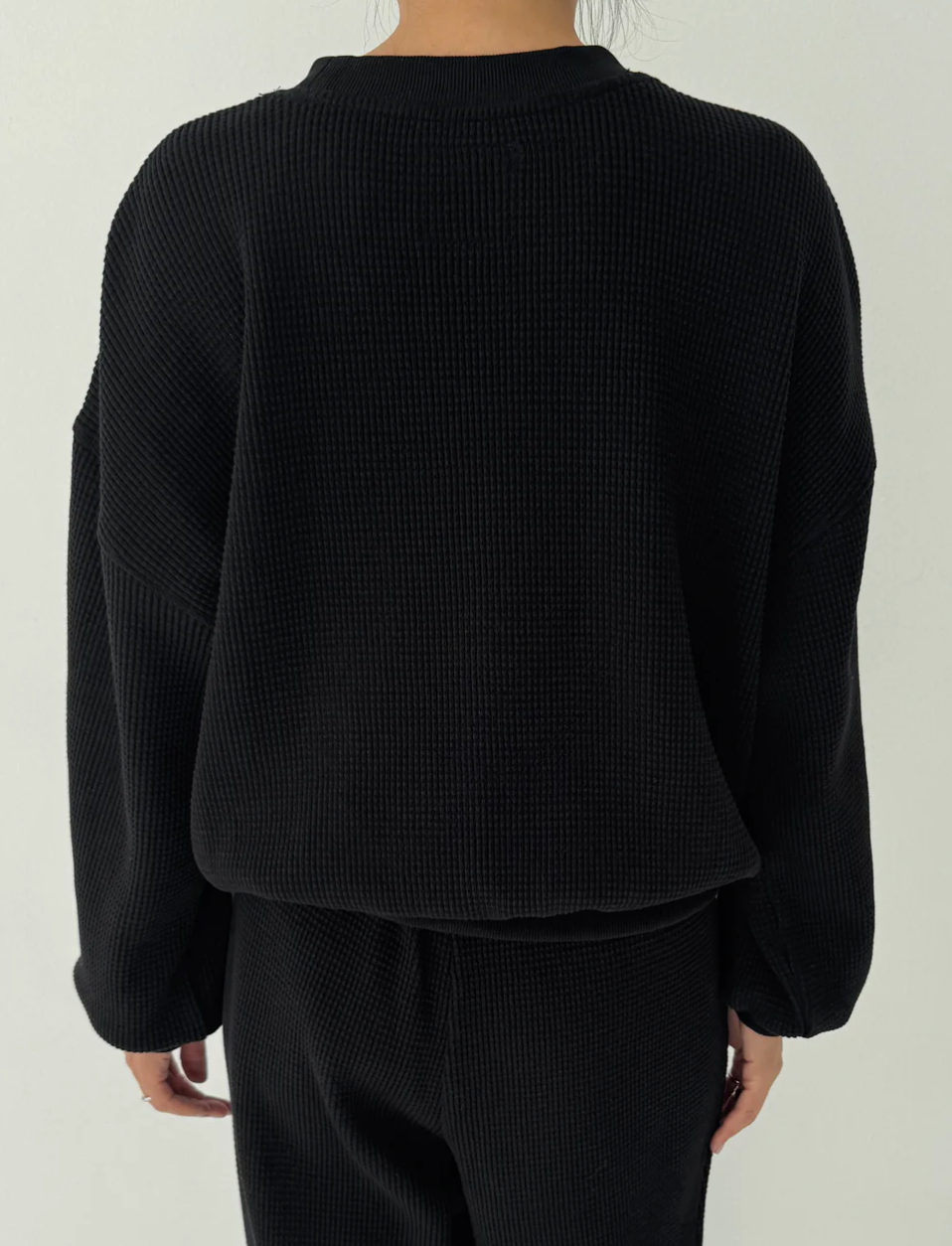 waffle sweatshirt | multiple colors