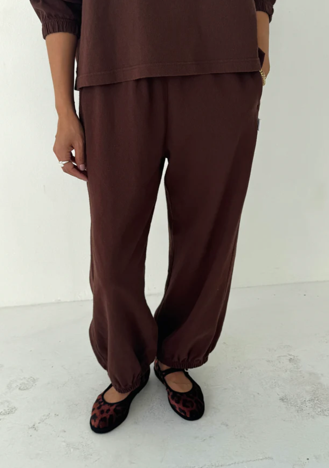 balloon pants | chestnut
