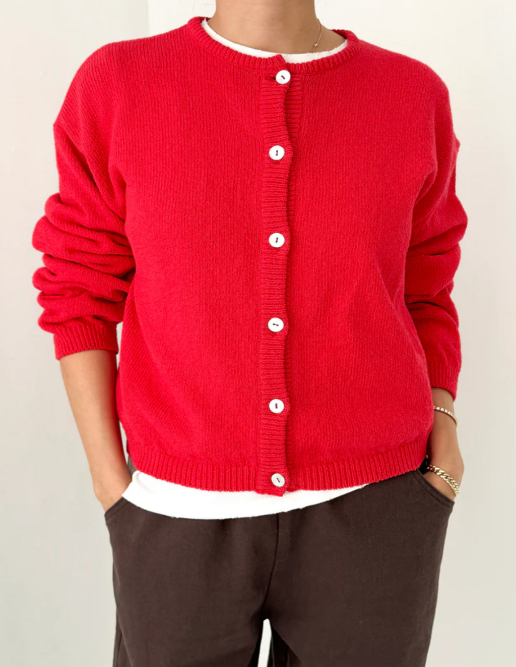 cotton leila cardigan | multiple colors