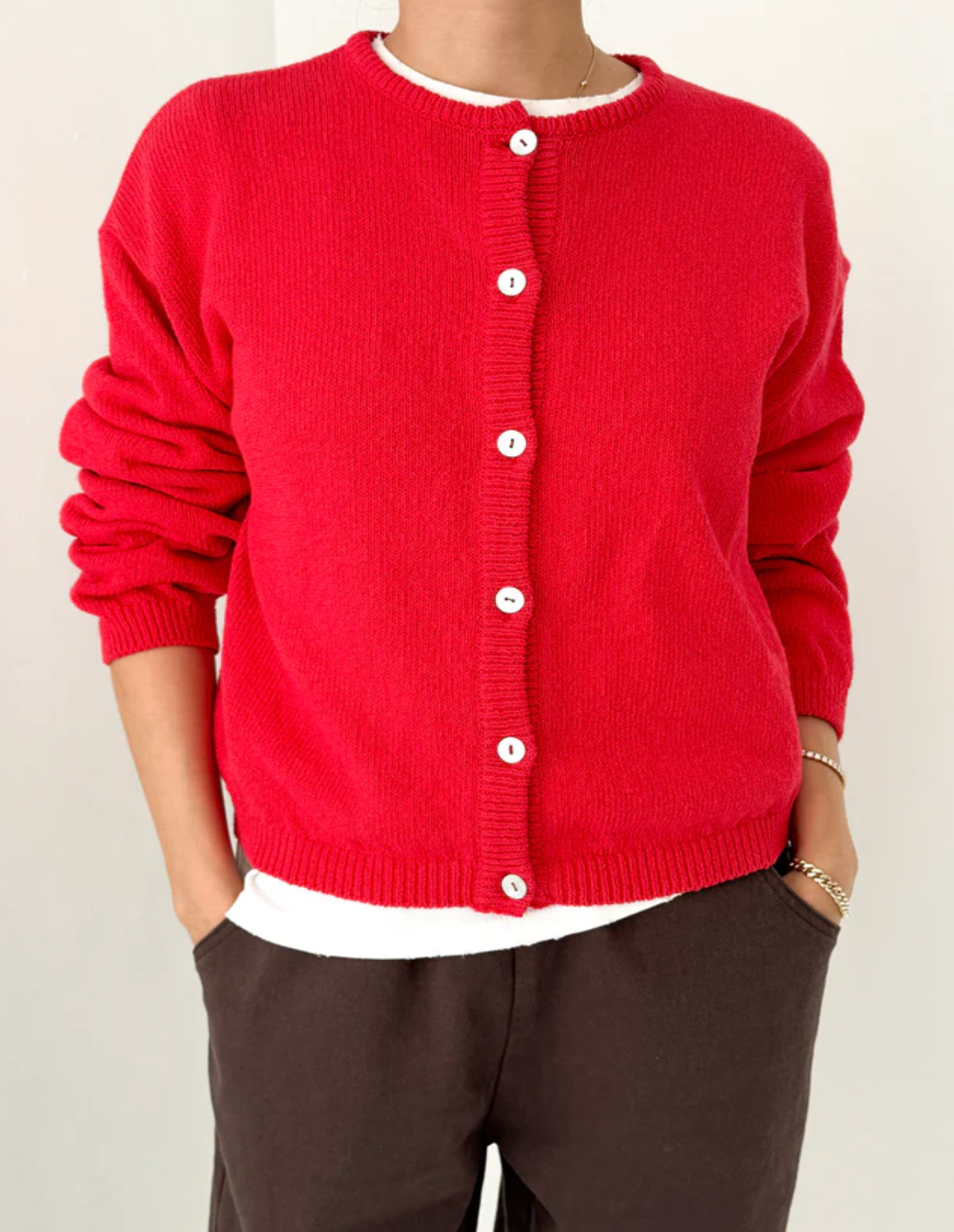 cotton leila cardigan | multiple colors