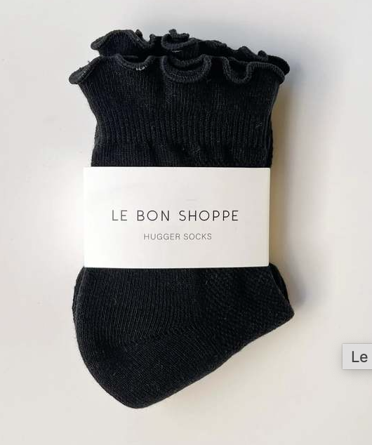 ruffled hugger crew socks | multiple colors
