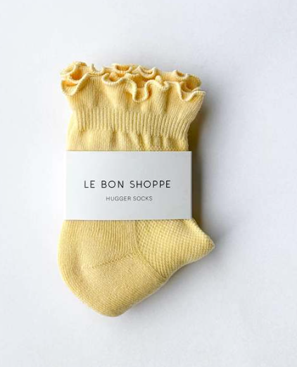 ruffled hugger crew socks | multiple colors