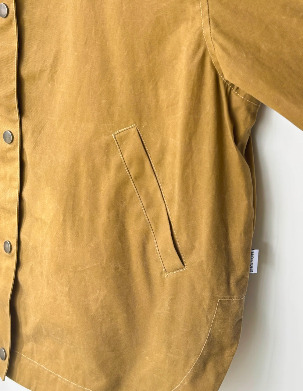 blair waxed cotton jacket | khaki