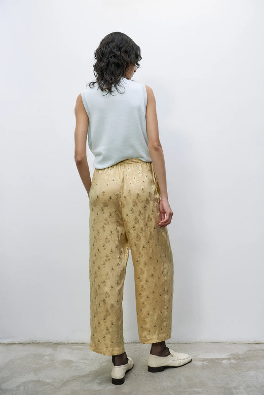 silk floral pants | jojoba