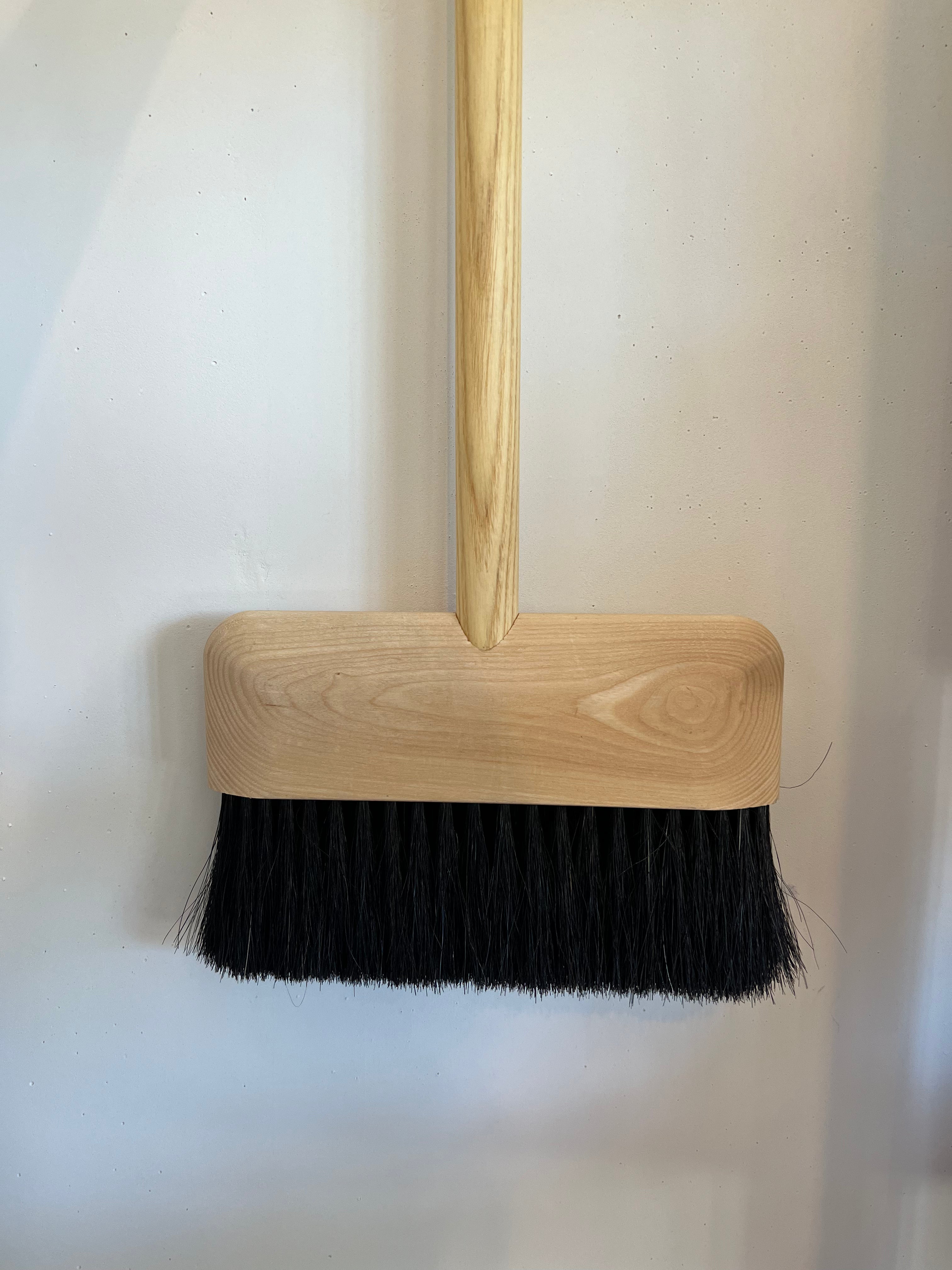 standing broom and dustpan set
