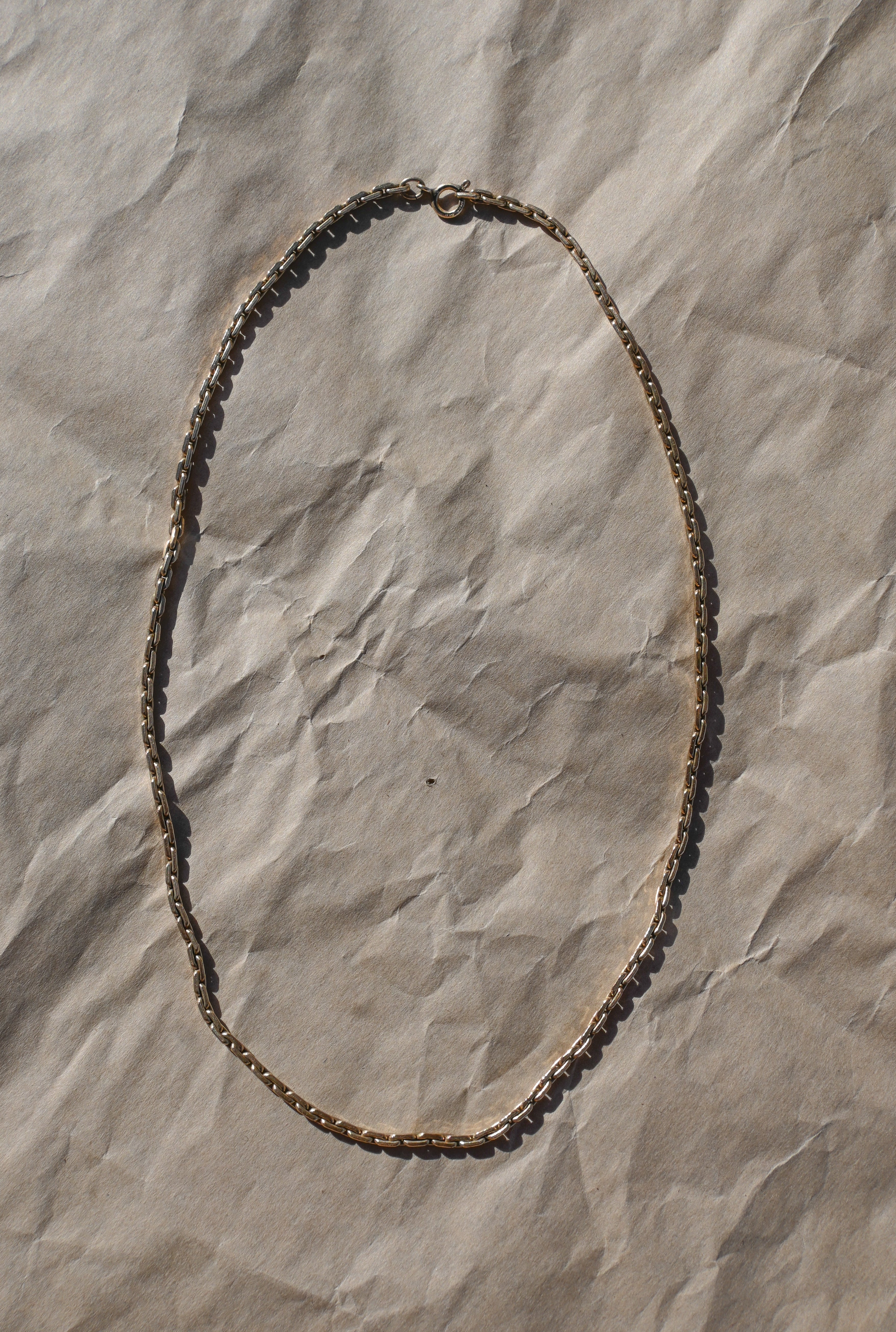 interlock chain necklace