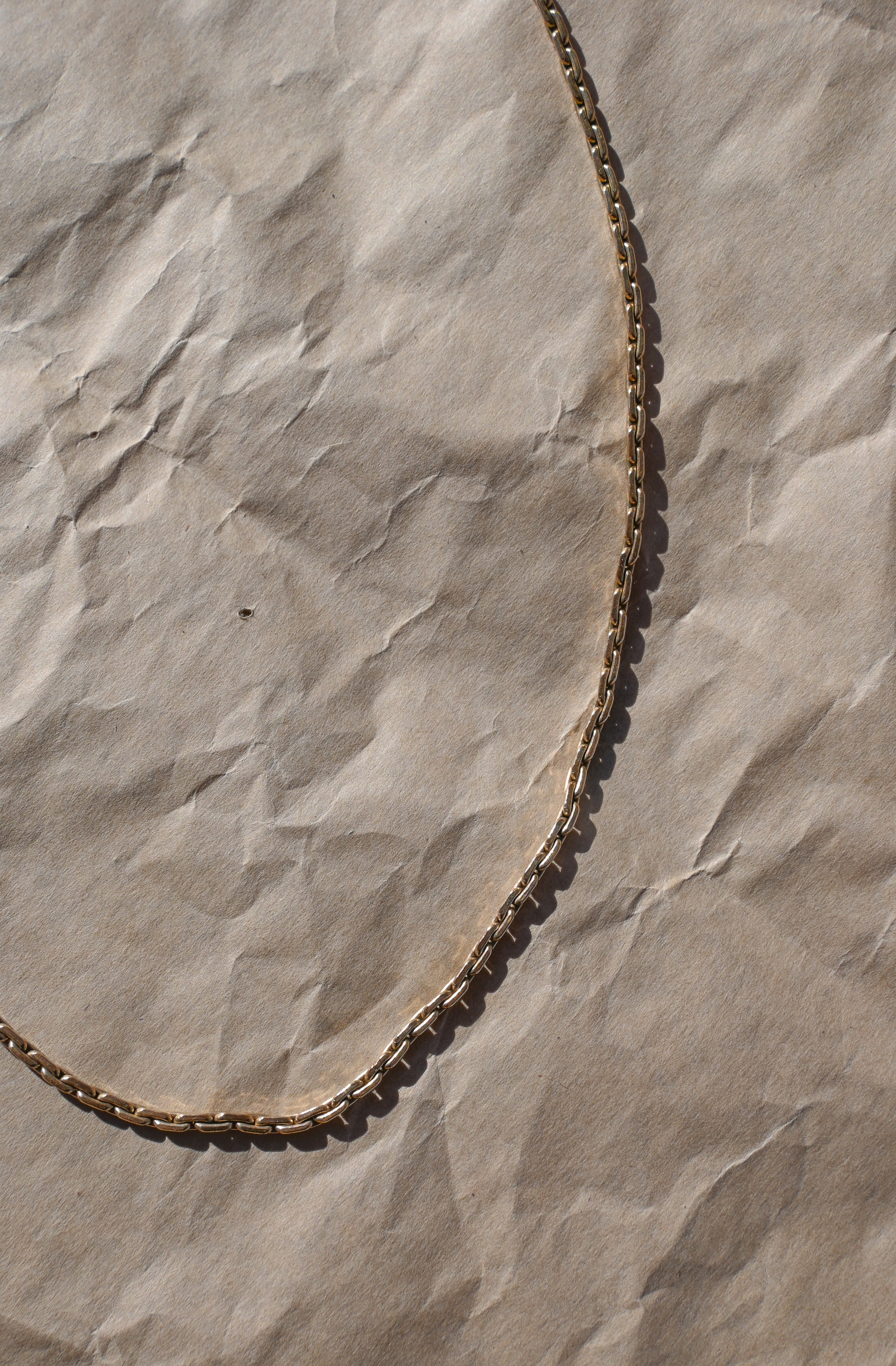 interlock chain necklace