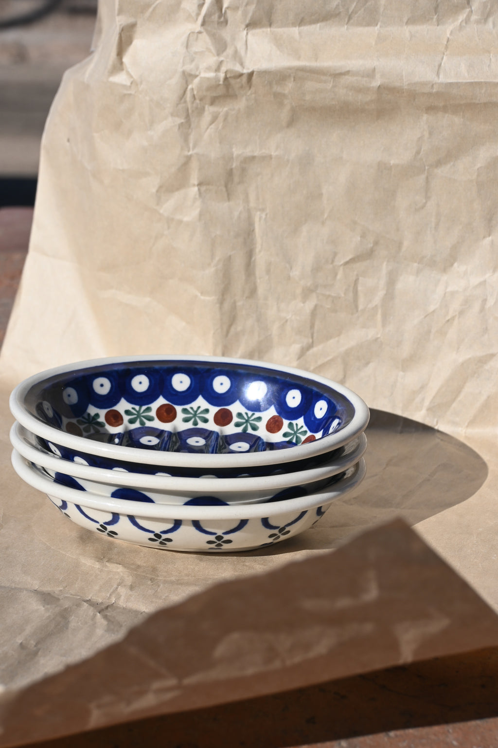 hand painted soap dish