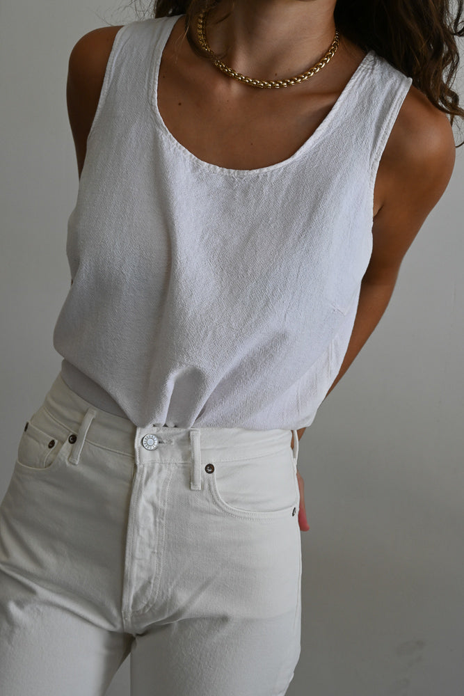 off white tank