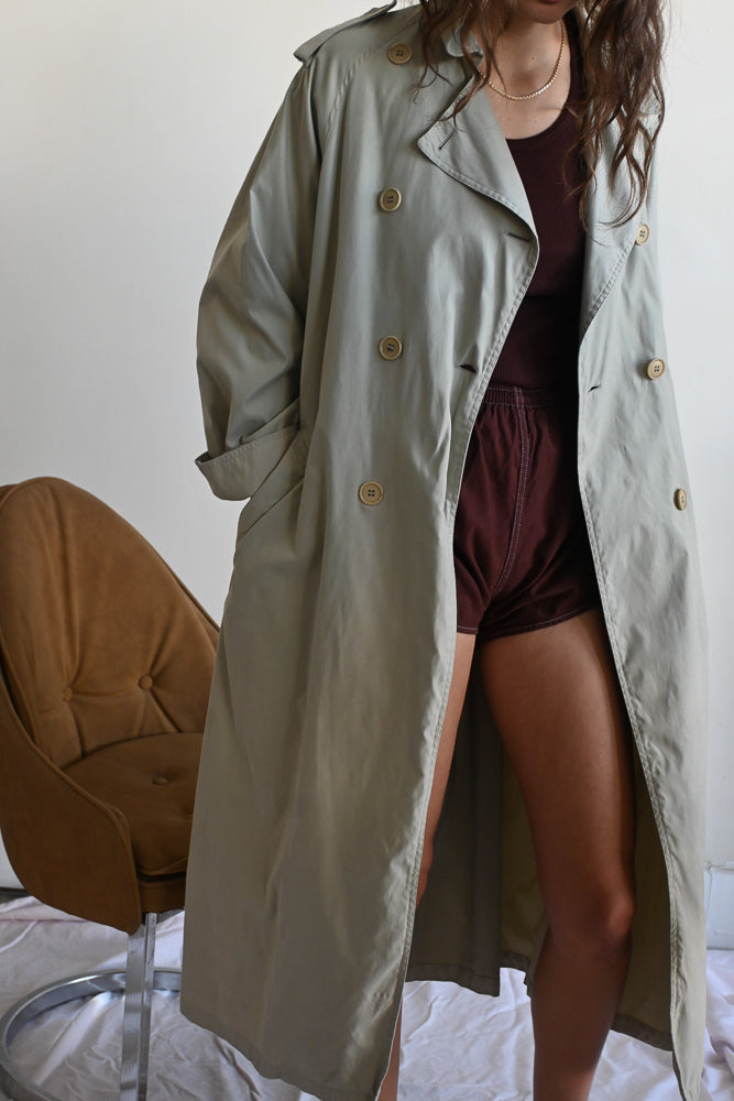 vintage trench coat