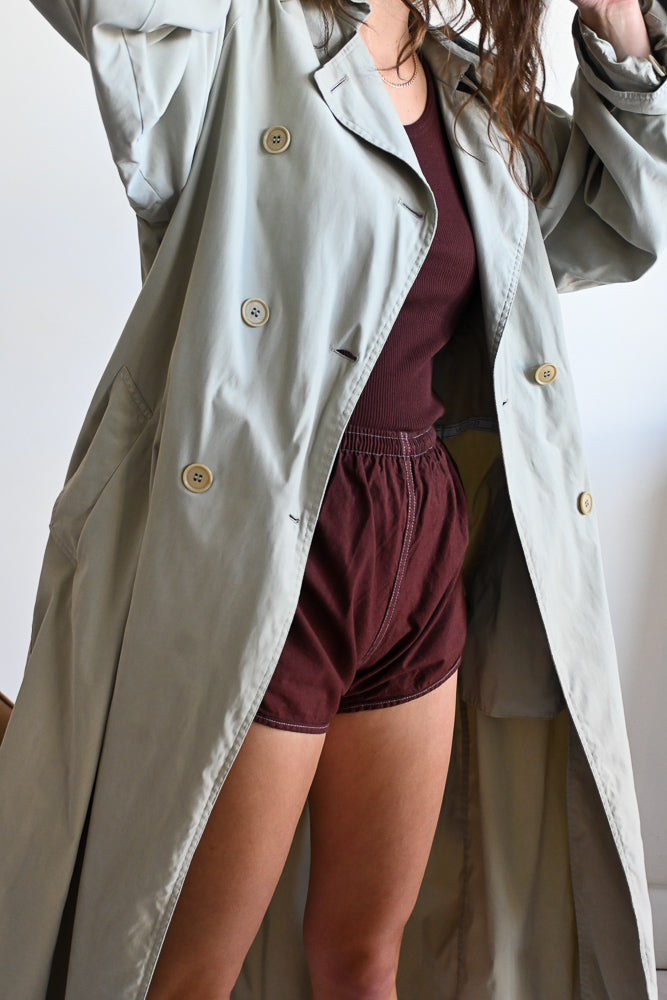 vintage trench coat
