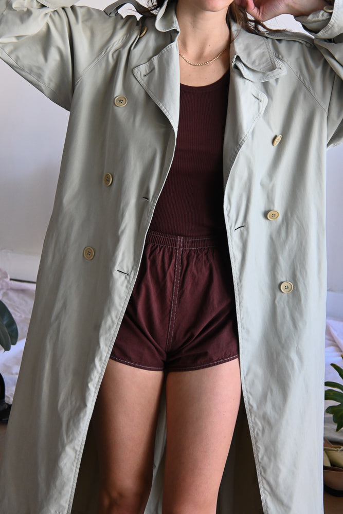 vintage trench coat