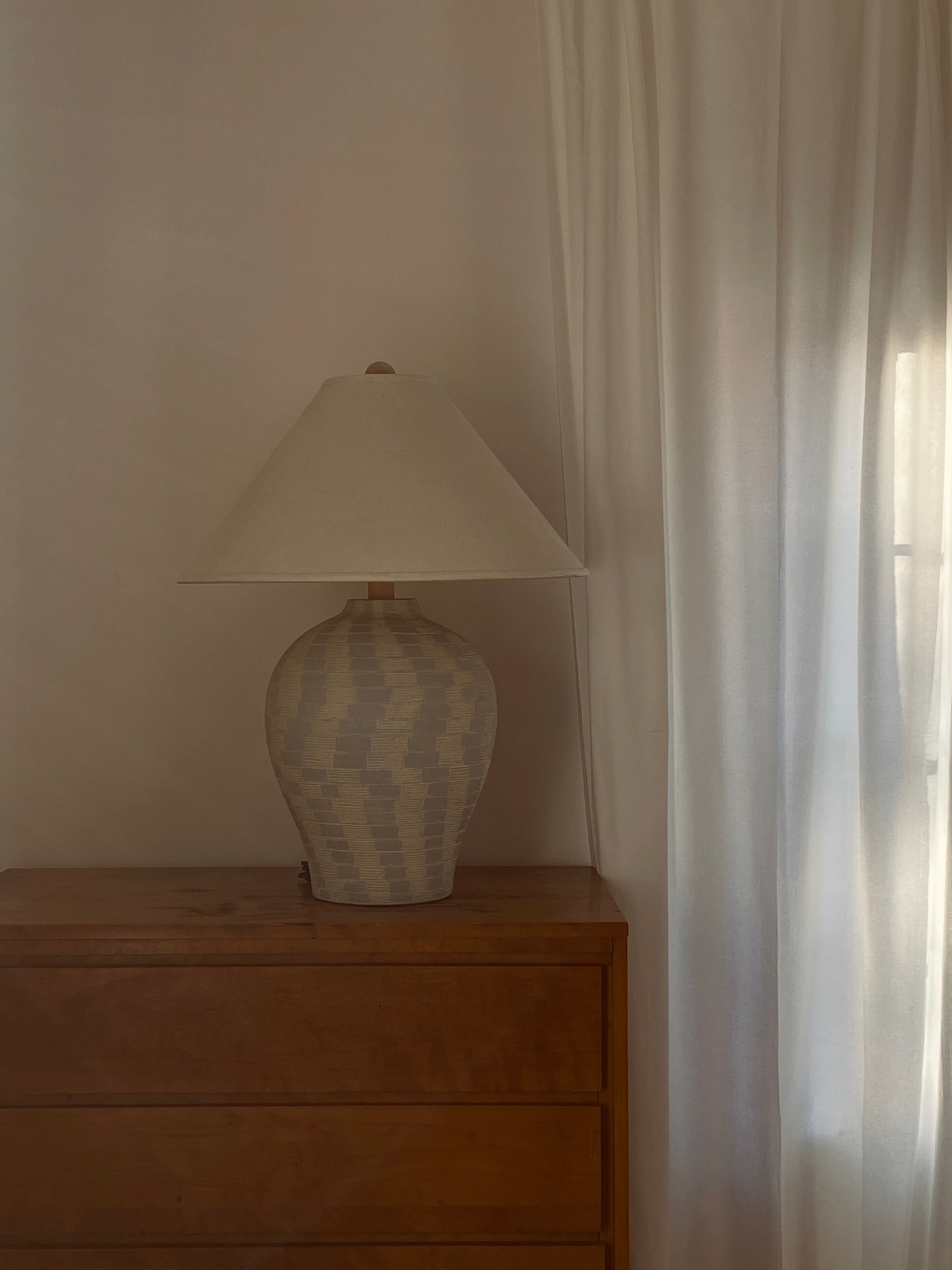vintage lamp | check