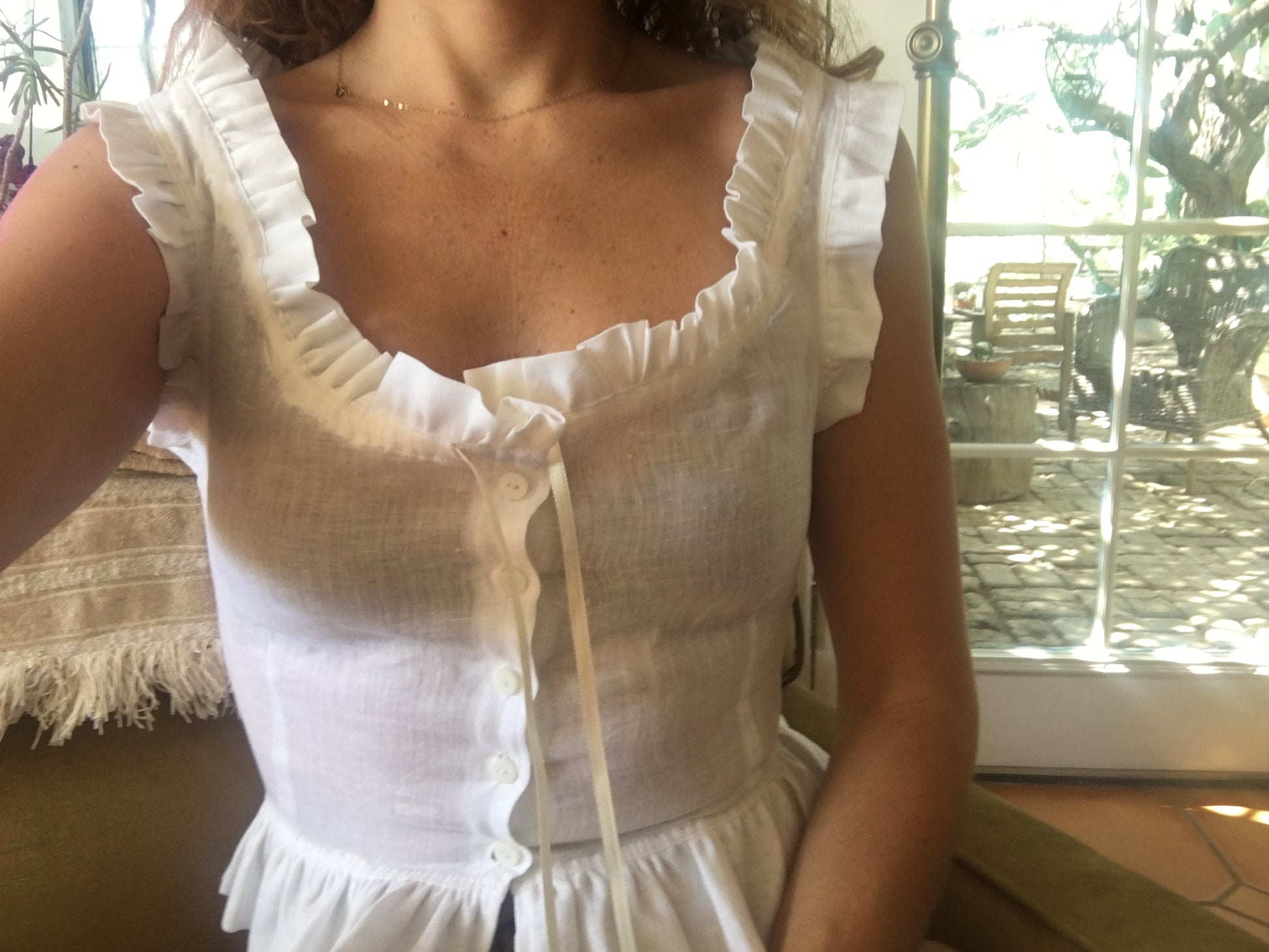 ruffle top