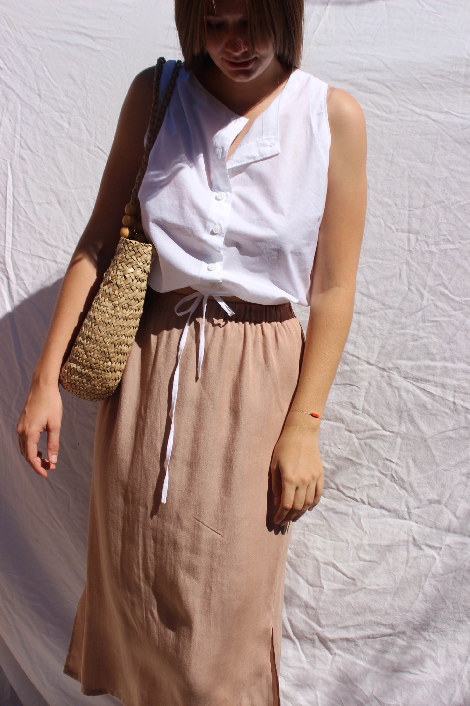 side slit skirt