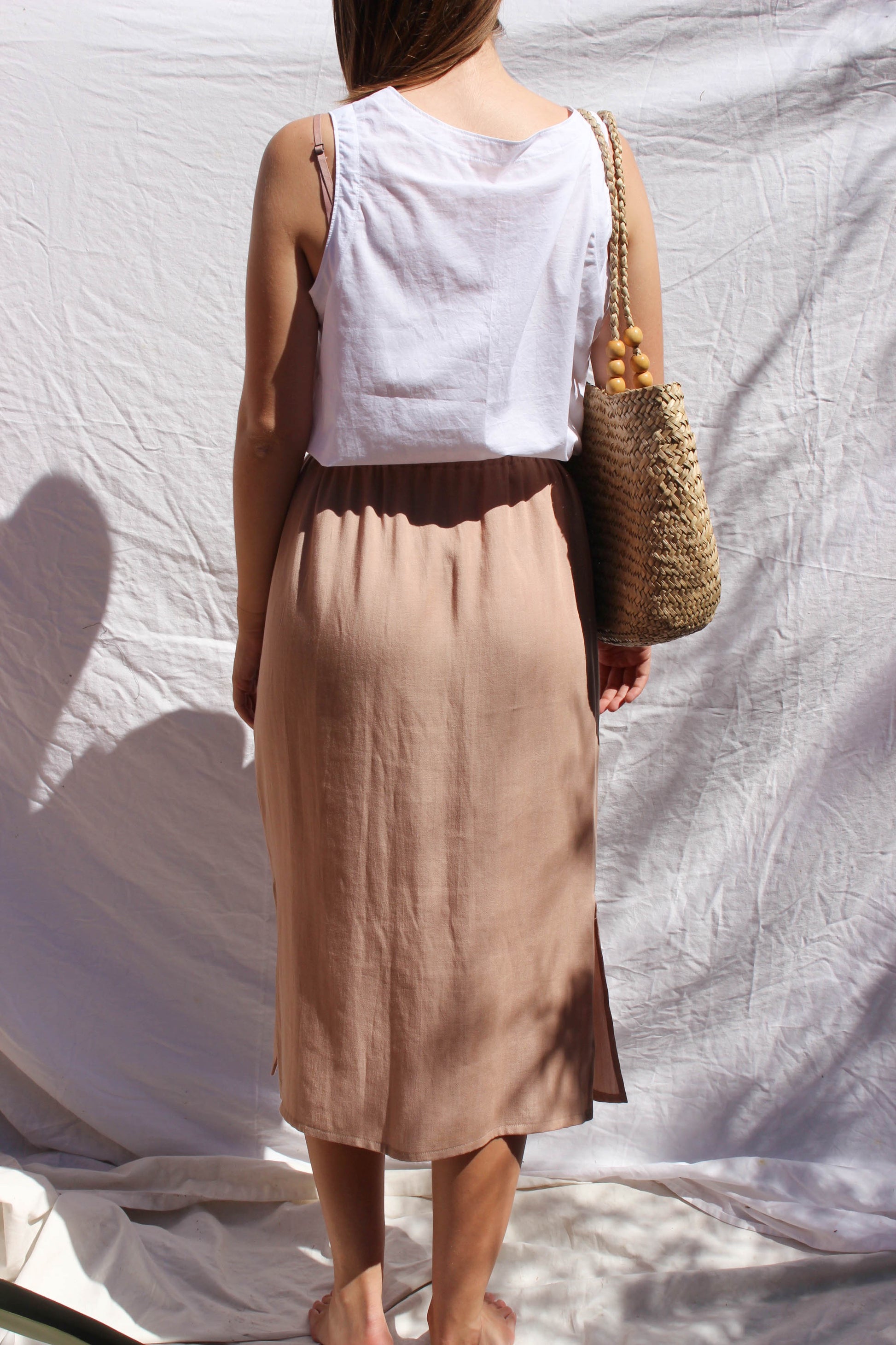 side slit skirt