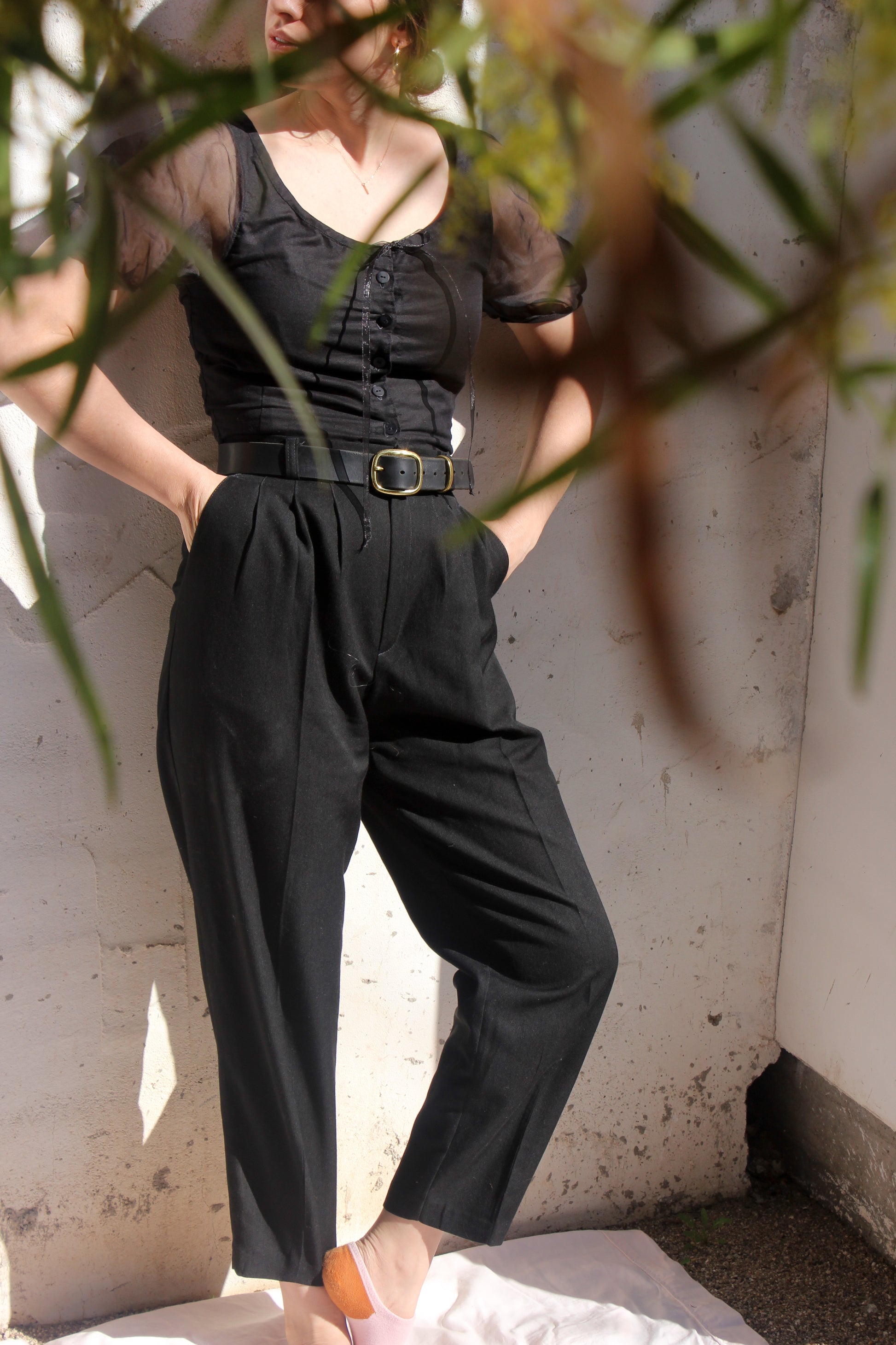 puff sleeve | organza