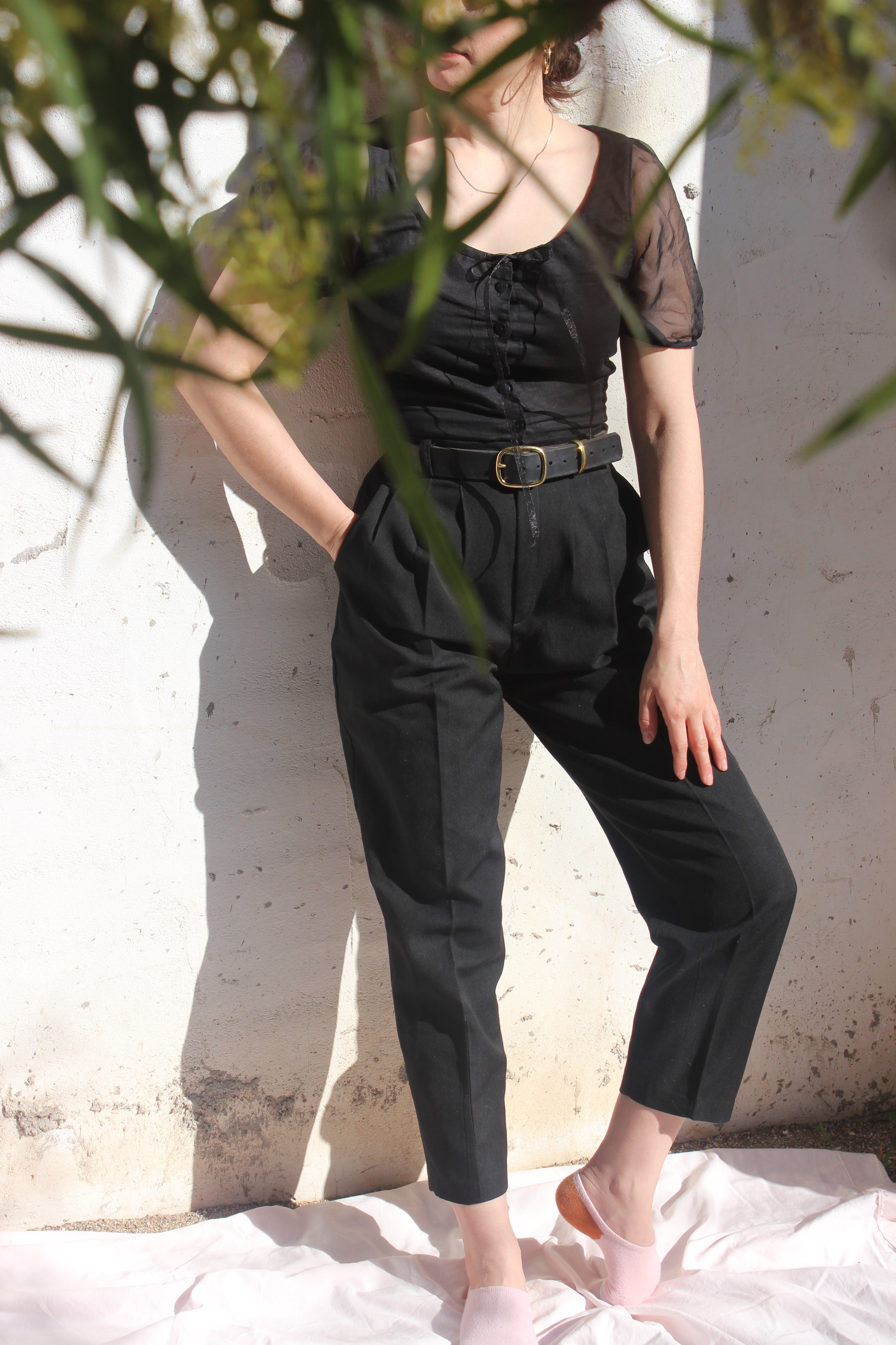 puff sleeve | organza