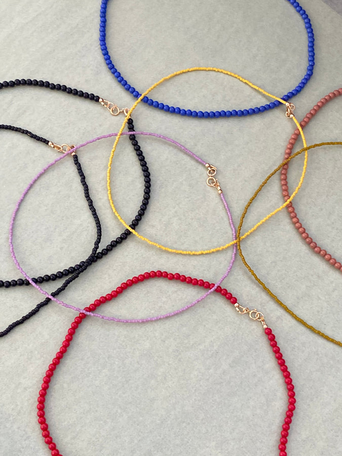 paisley necklace | multiple colors