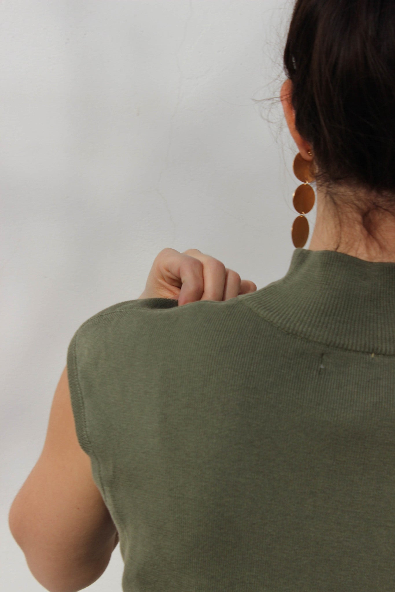 triple disc stud | brass