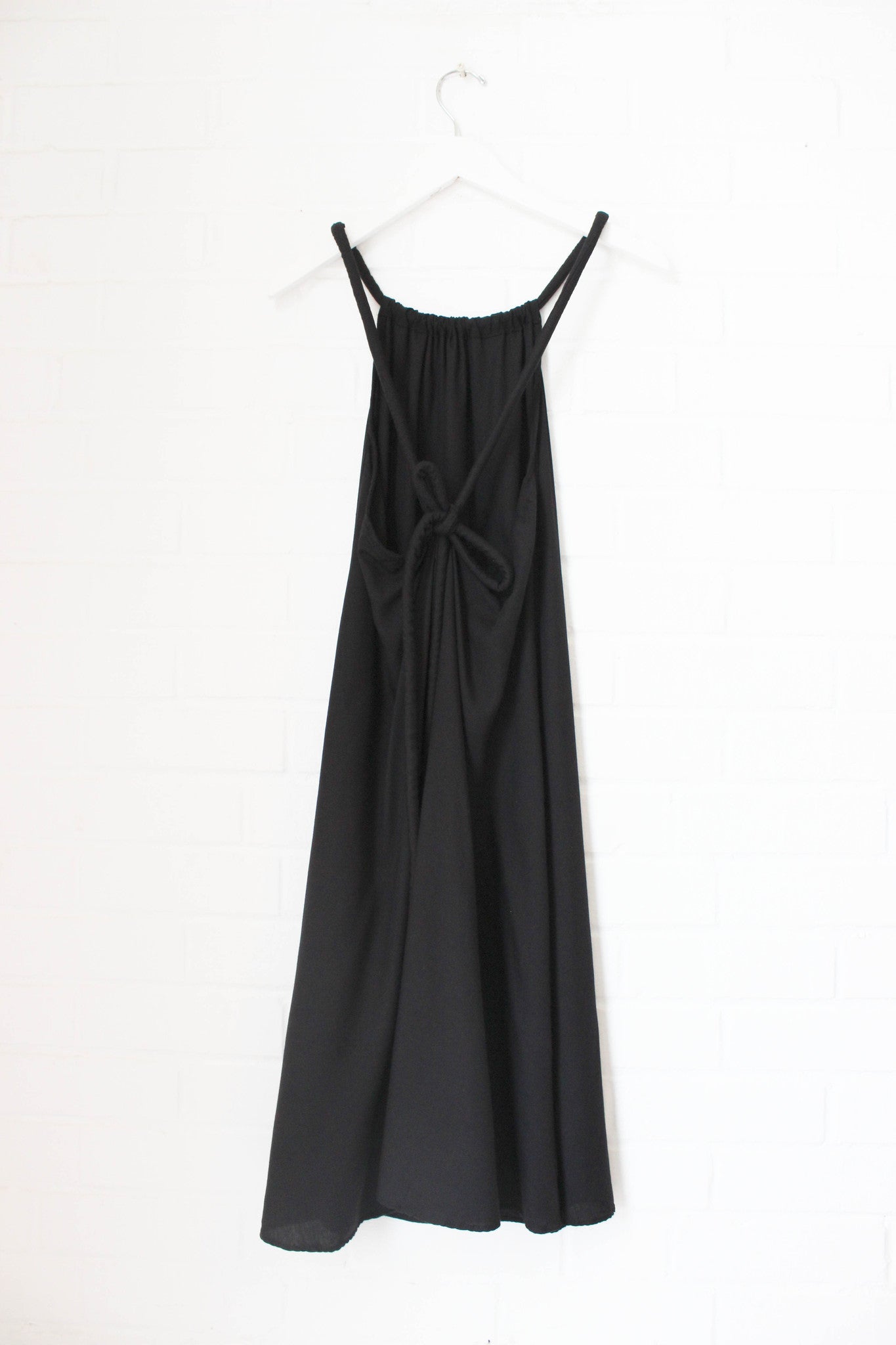 rope tie dress