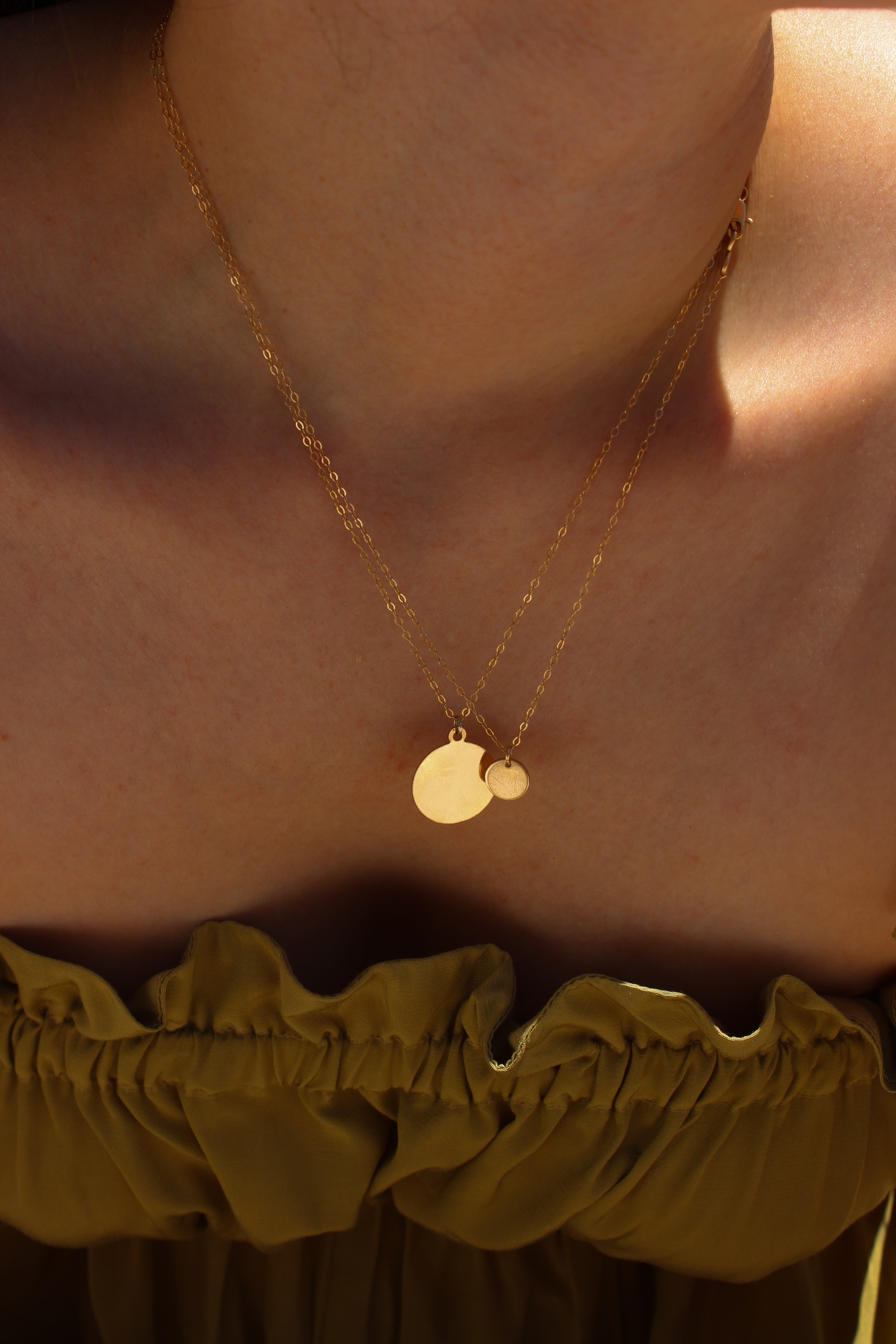 large medallion necklace