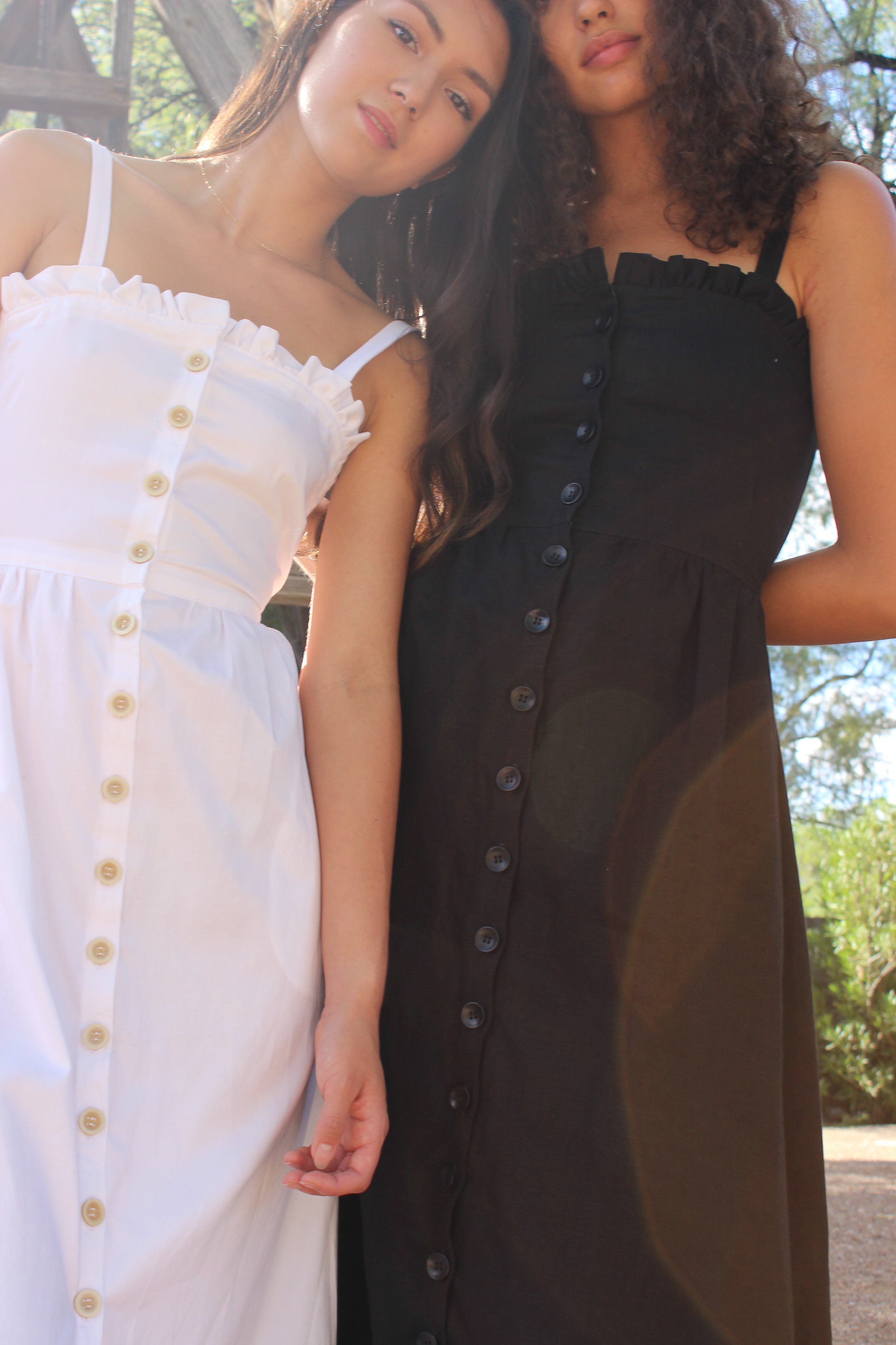 garden dress | black