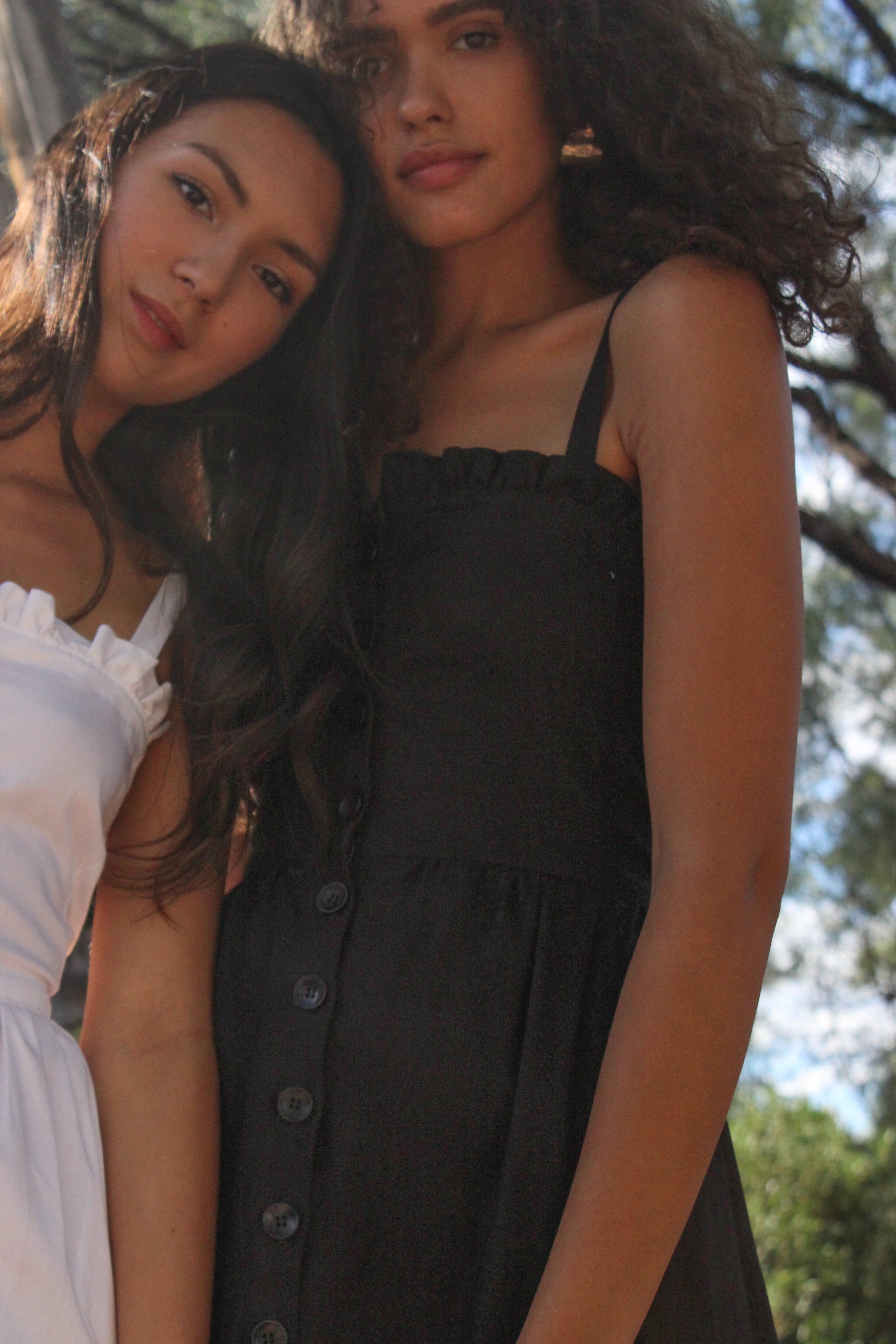 garden dress | black