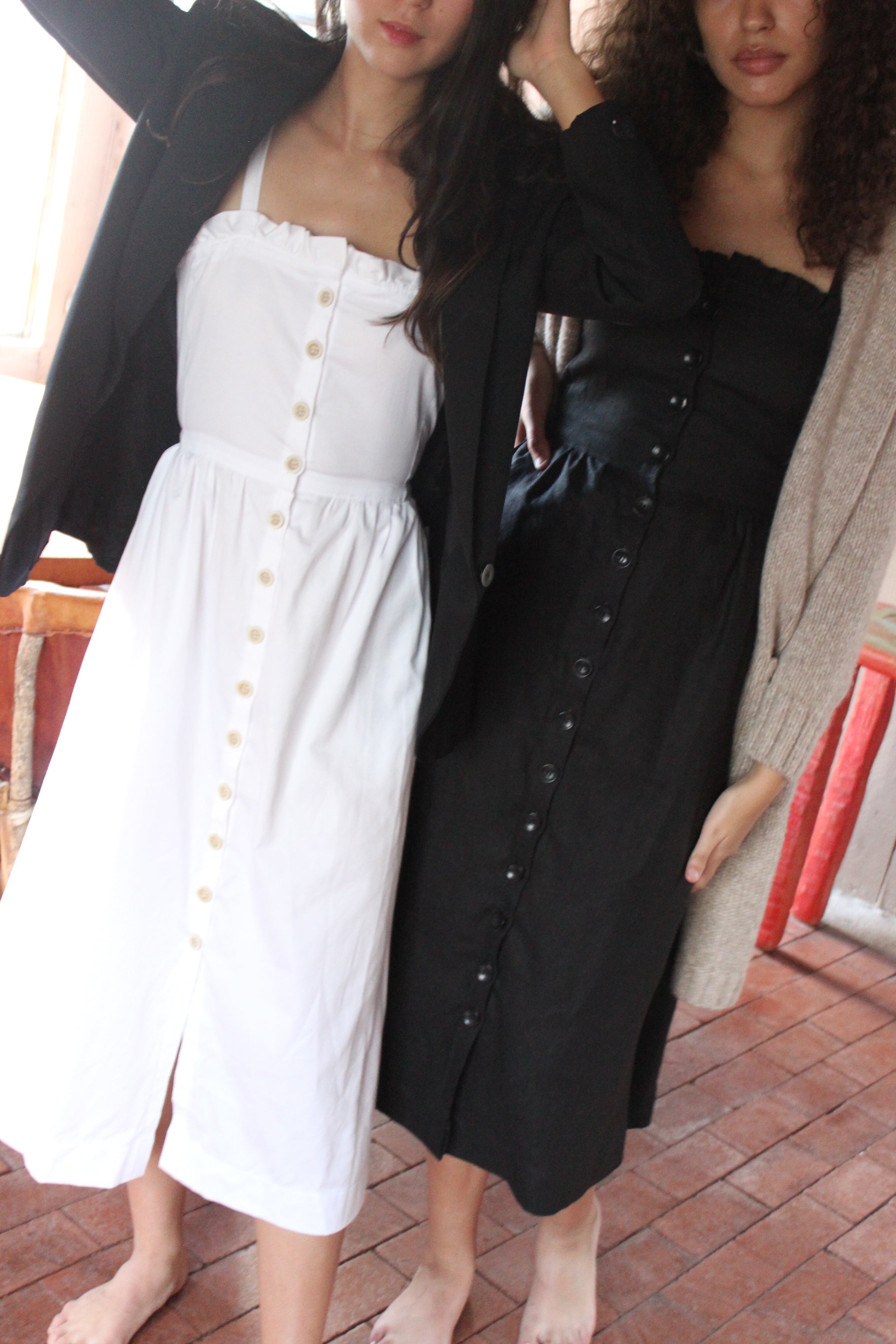 garden dress | black