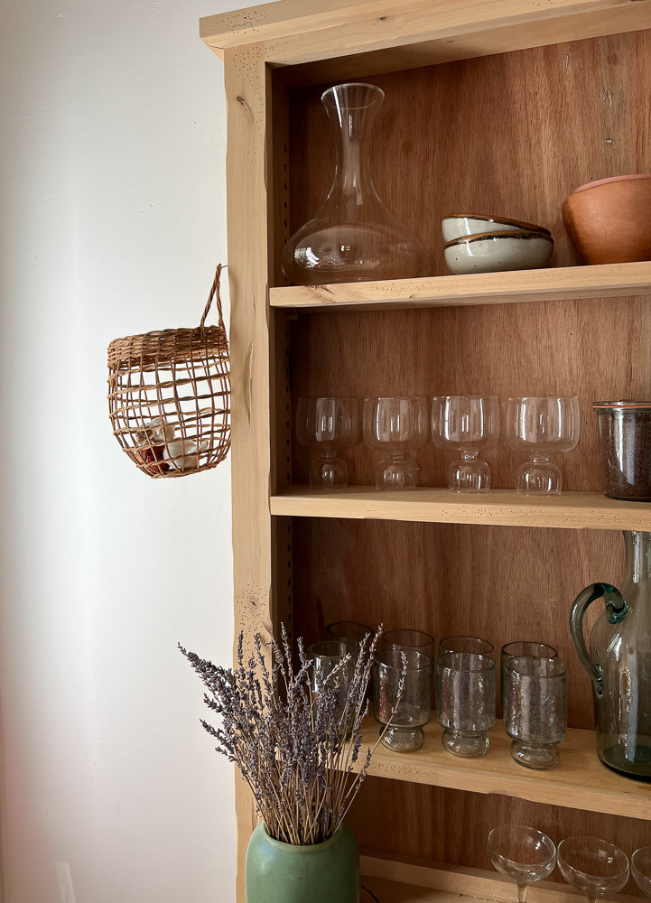 hand woven onion basket