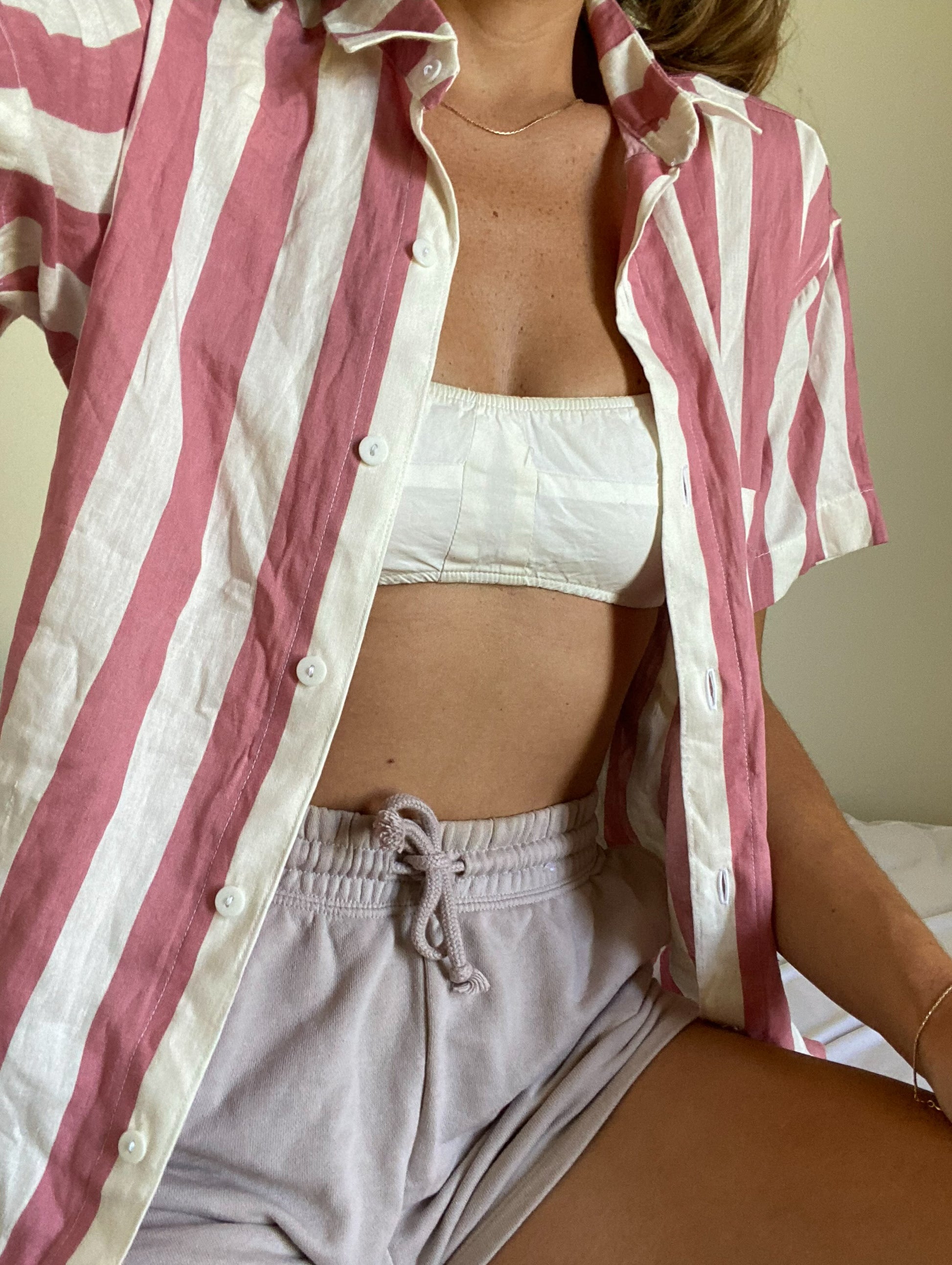 unisex ss button up