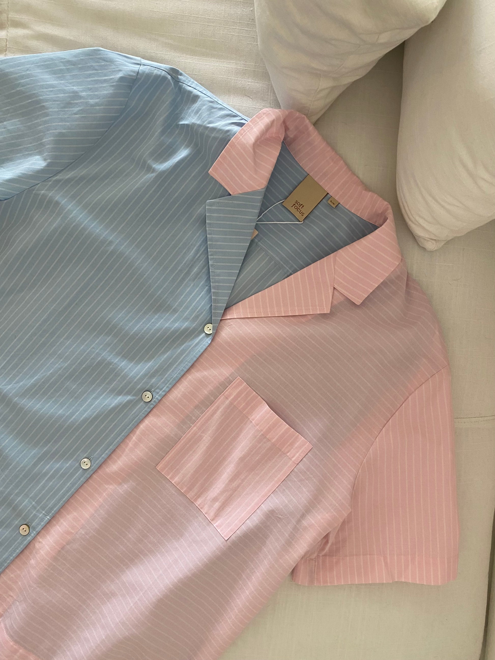 ss lounge shirt | tutti stripe