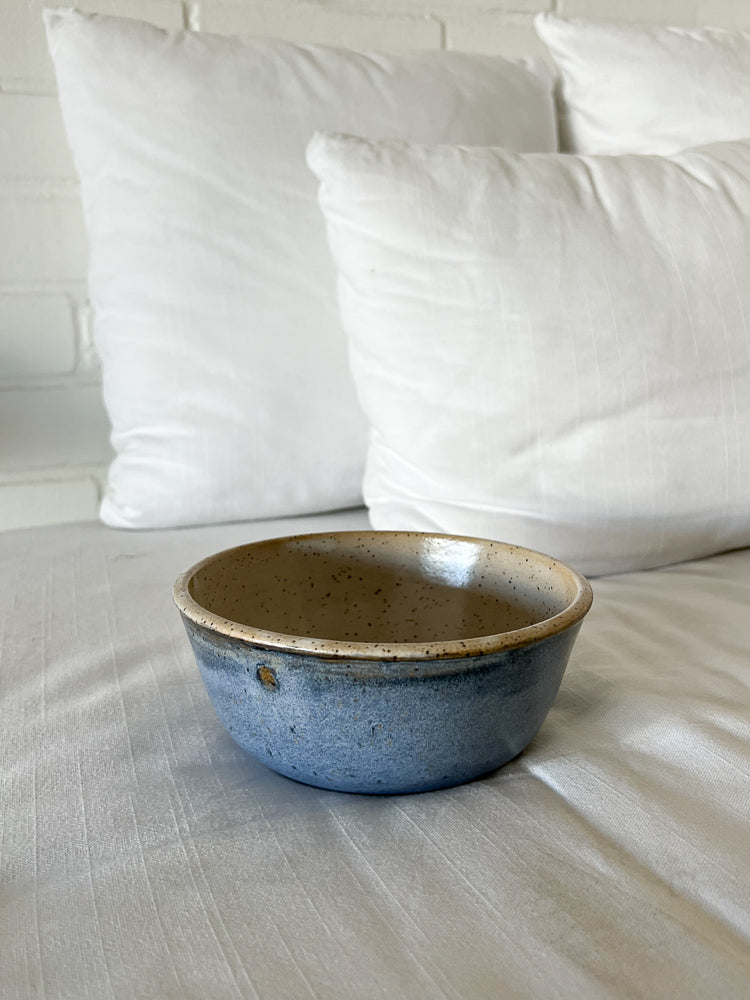 handmade blue bowls