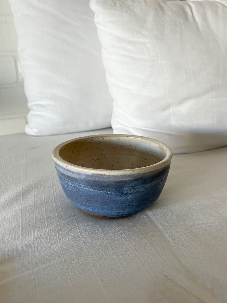 handmade blue bowls