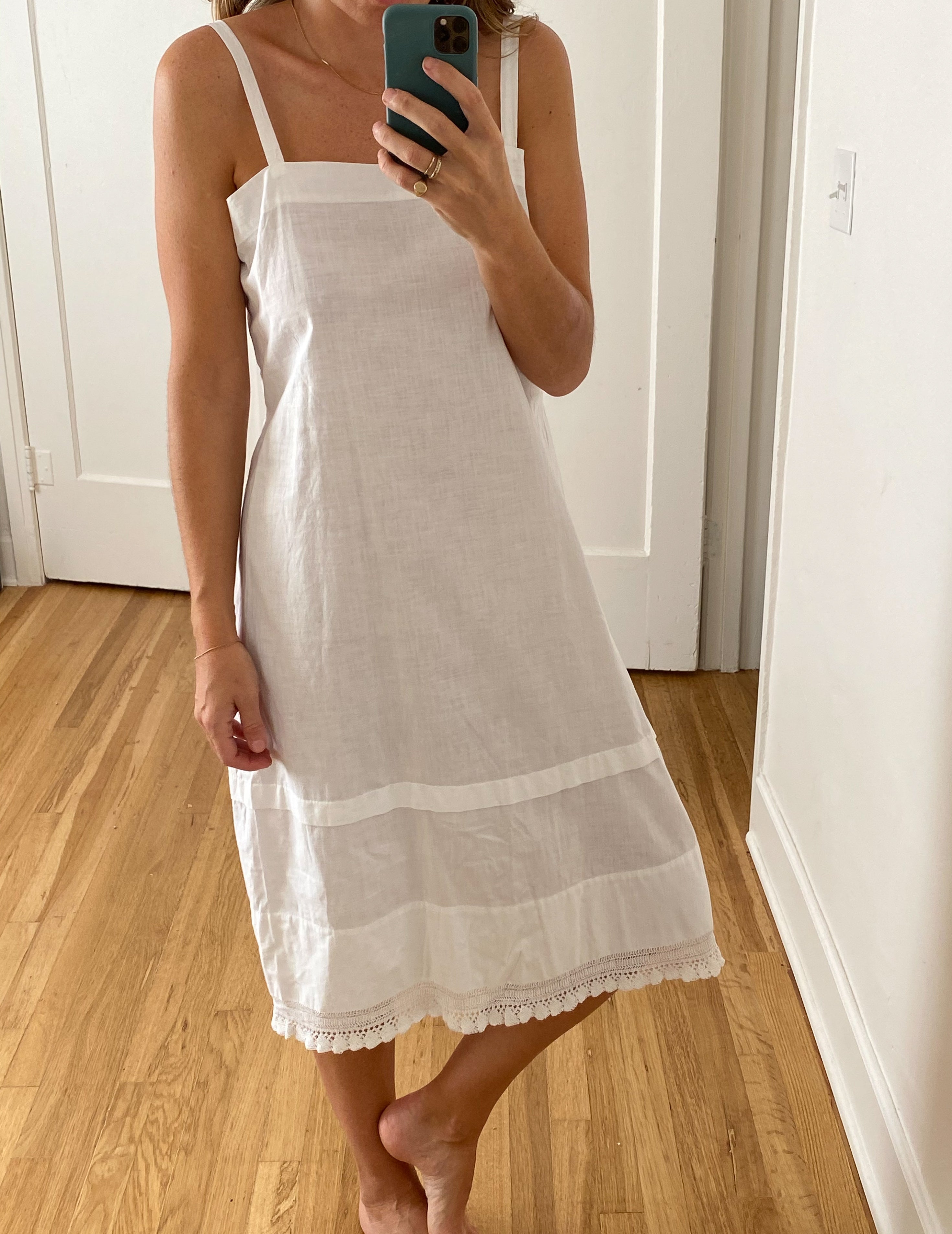 antique cami shift dress