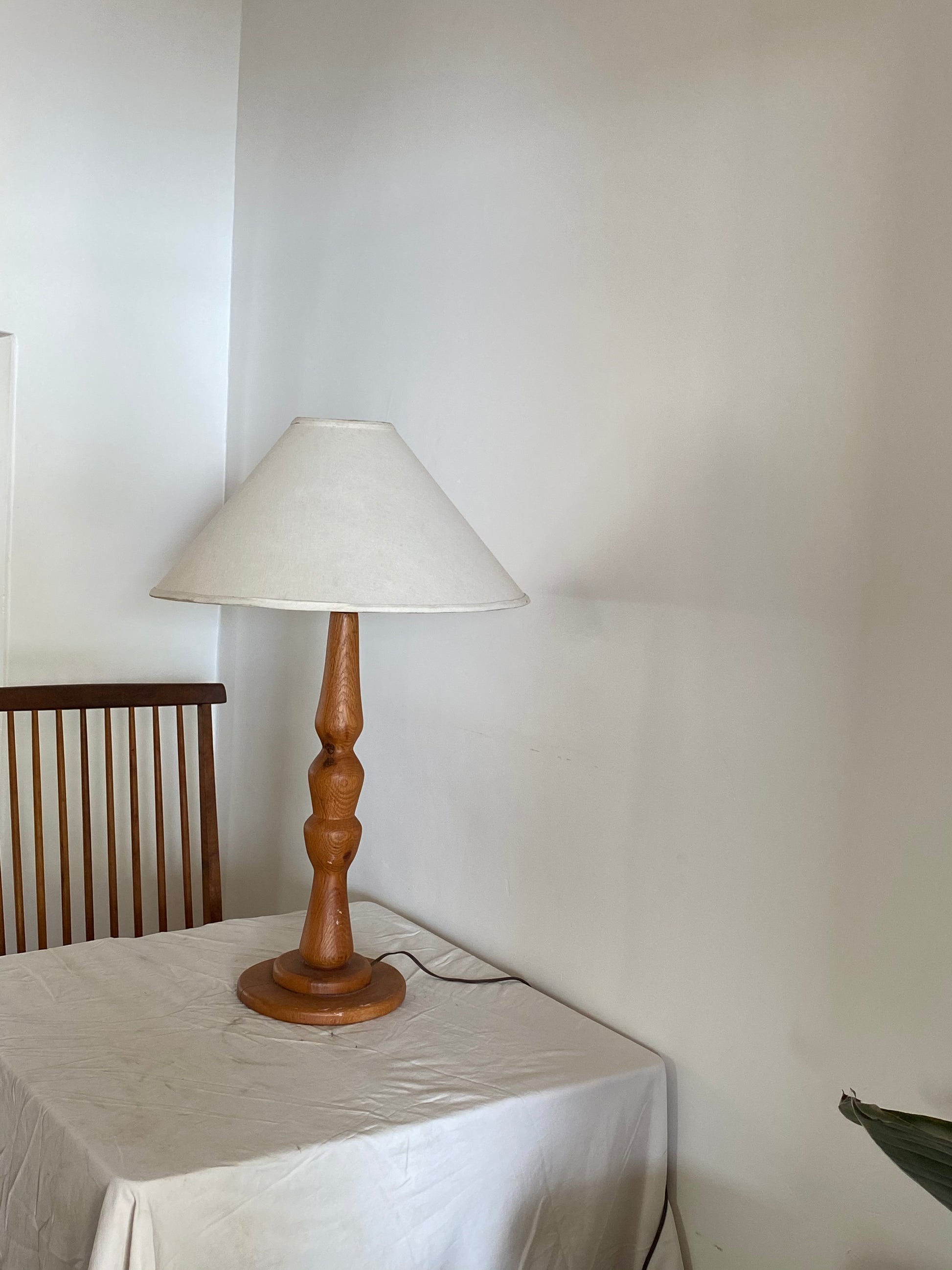 vintage lamp | teak
